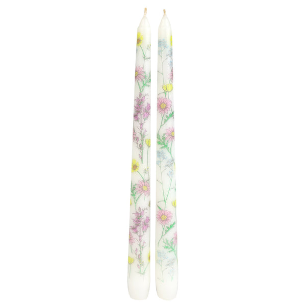 talking tables Meadow Taper Dinner Candles - 2 Pack