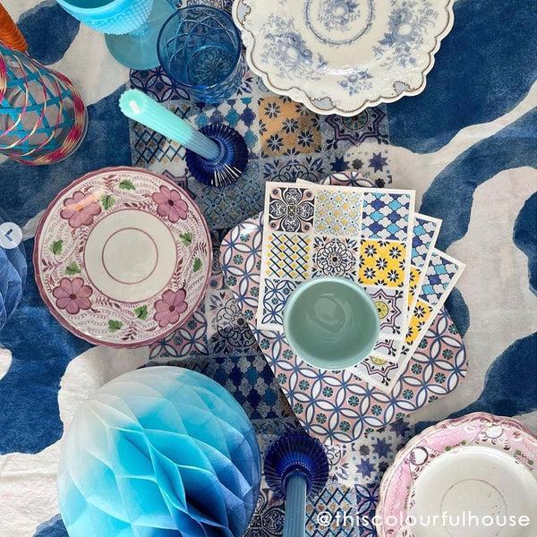 Talking Tables Moroccan Souk Pink Wooden Tray