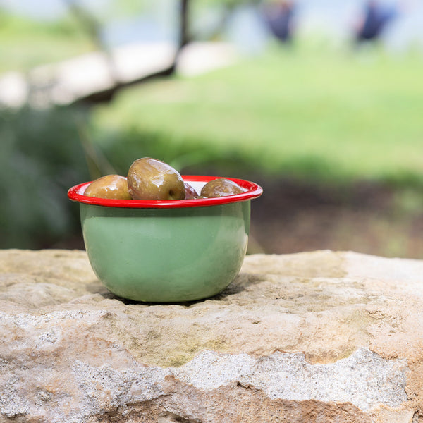 Talking Tables Olive Enamel Bowl - 10cm