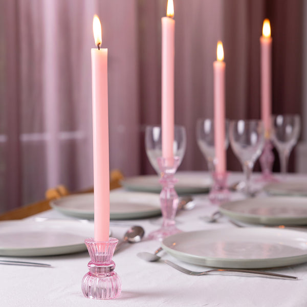 Talking Tables Pink Dinner Candle