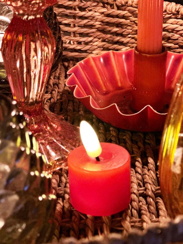 Talking Tables Red Flameless LED Tealight Candle