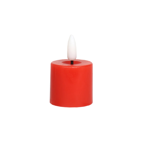 talking tables Red Flameless LED Tealight Candle