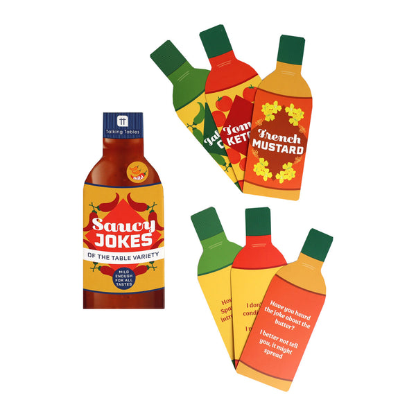 Talking Tables Saucy Food Jokes - 60 Cards