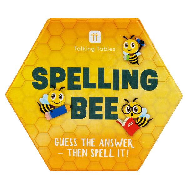 talking tables Spelling Bee Family Game