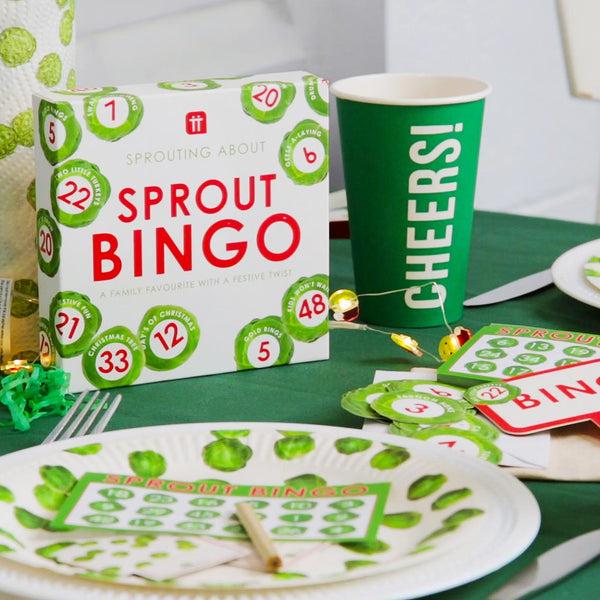 Talking Tables Sprout Christmas Bingo Game