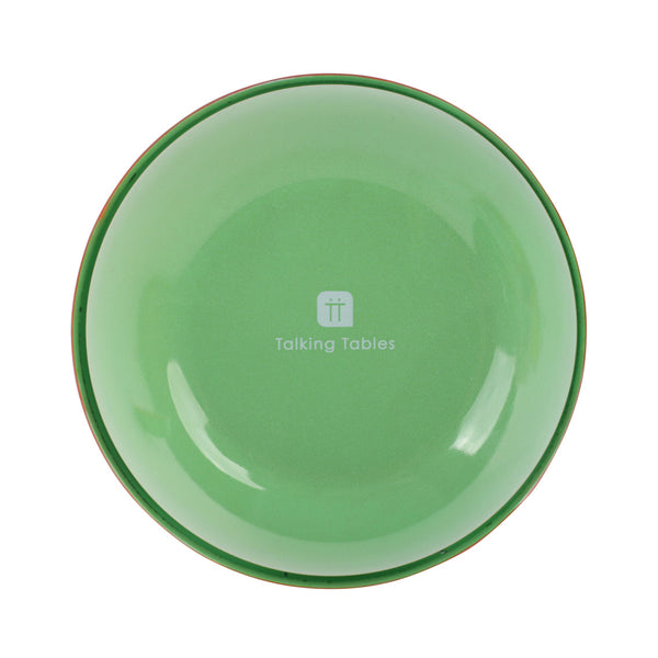 Talking Tables Tomato Green Enamel Bowl - 14cm