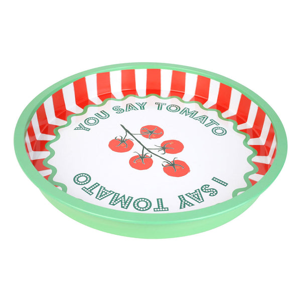 talking tables Tomato Tin Tray - 30cm