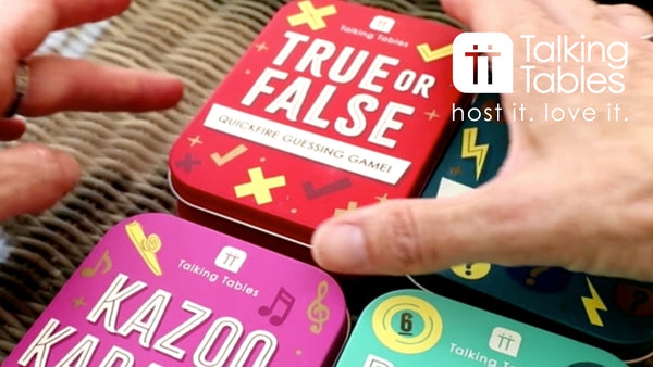 Talking Tables True Or False In A Tin