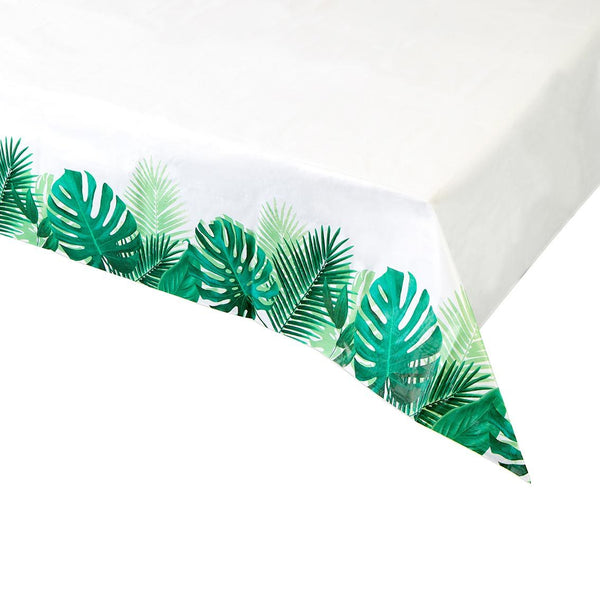 talking tables Tropical Fiesta Palm Leaf Table Cover