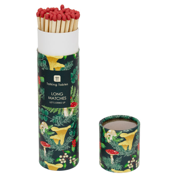 talking tables Woodland Forest Mushroom Tube of Matches