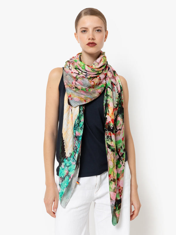 talking walls ava double face - pink blossom simplicissimus