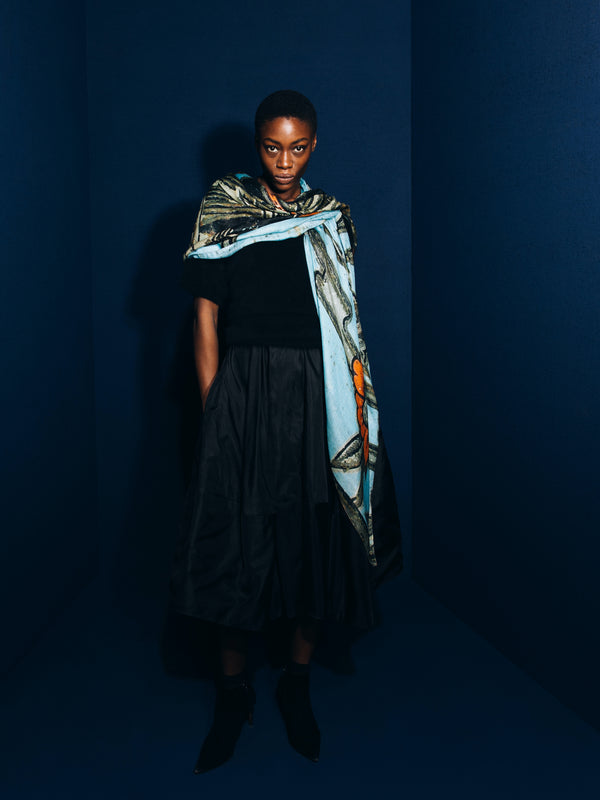 talking walls ava double face - flamingo