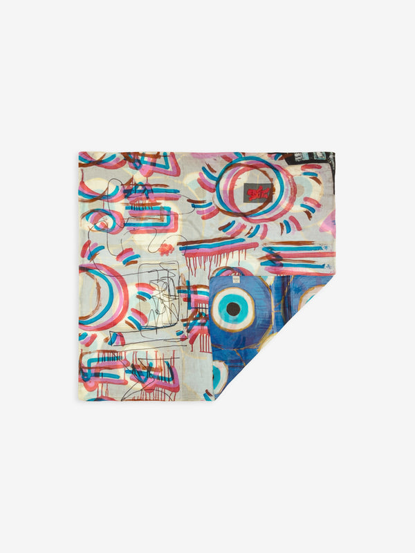 Talking Walls Ava Fréquence Blue