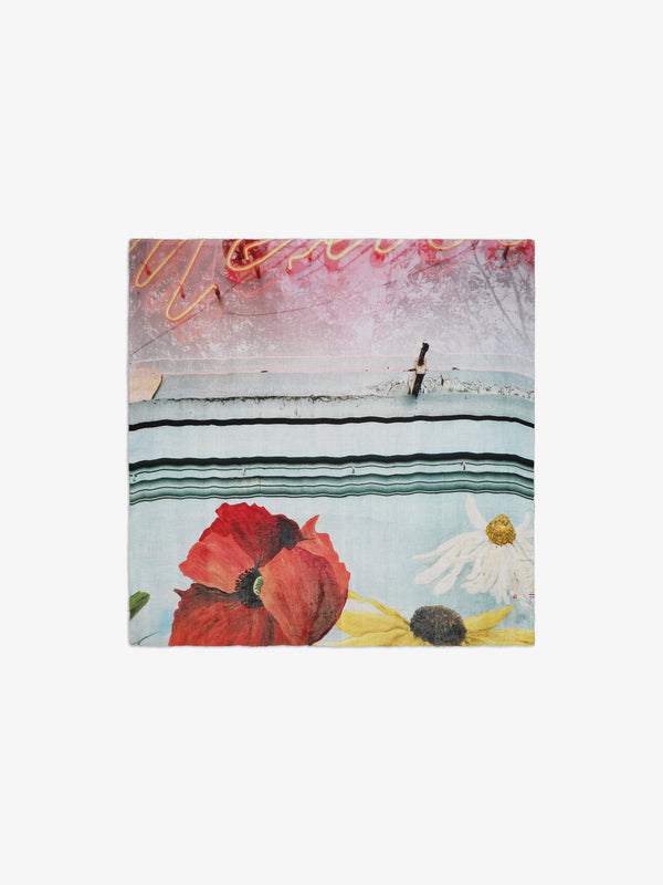 Talking Walls Ela Single Face - Neon Poppy