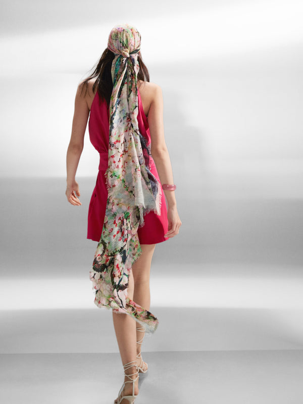 talking walls ela single face - pink blossom