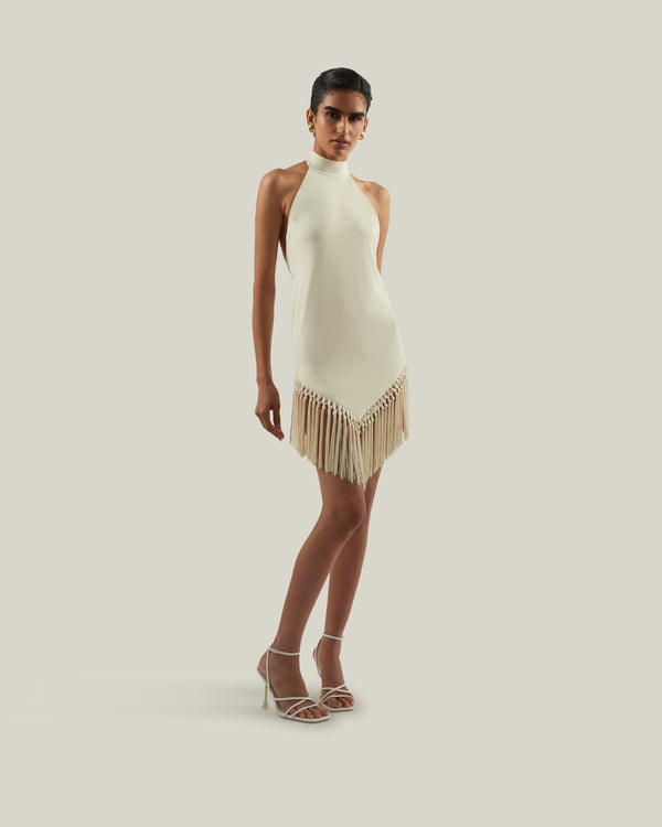 Taller Marmo Ares Dress In Ivory