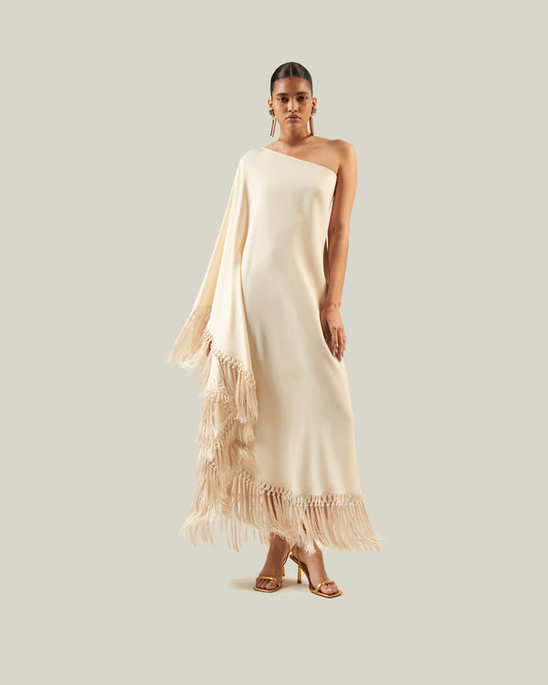 Taller Marmo Arno Dress In Ivory