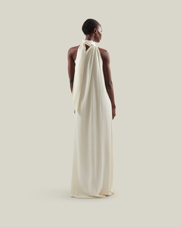 Taller Marmo Astor Dress In Ivory