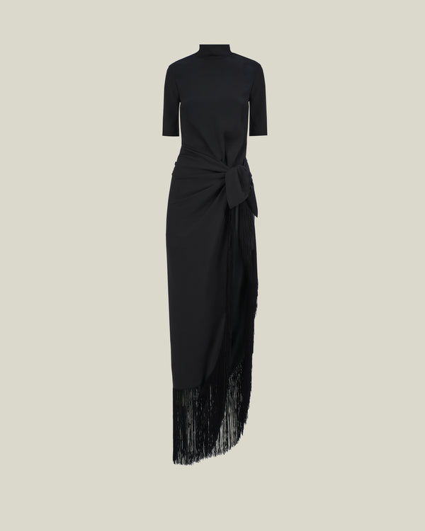 Taller Marmo Athena Dress In Black