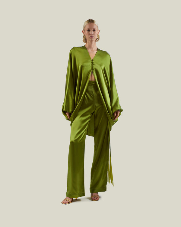 Taller Marmo Azores Blouse In Agave