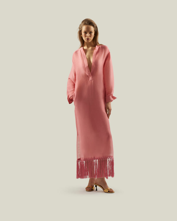 taller marmo Bahamas Dress in Orchid Pink
