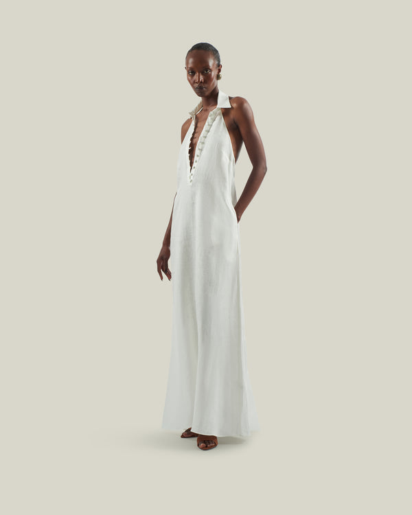 Taller Marmo Barbara Dress In White