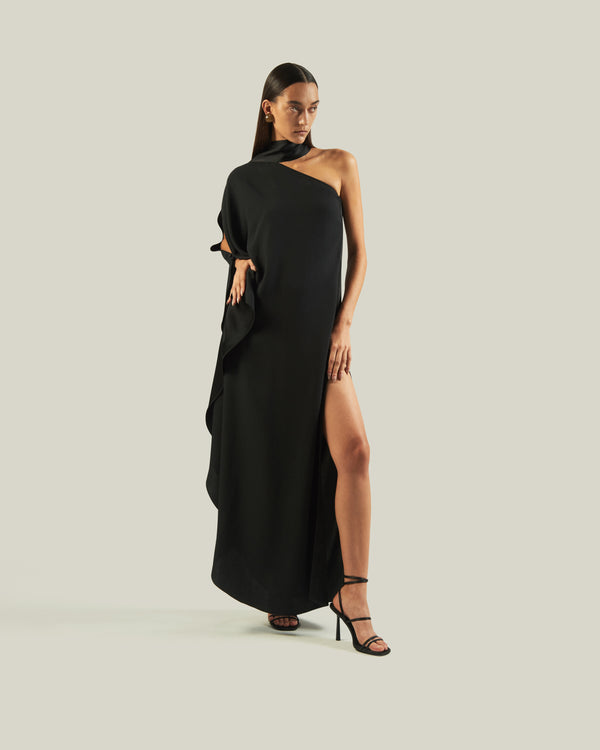 taller marmo Bolkan Dress in Black