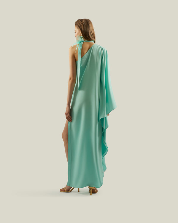 Taller Marmo Bolkan Garden Dress In Acqua