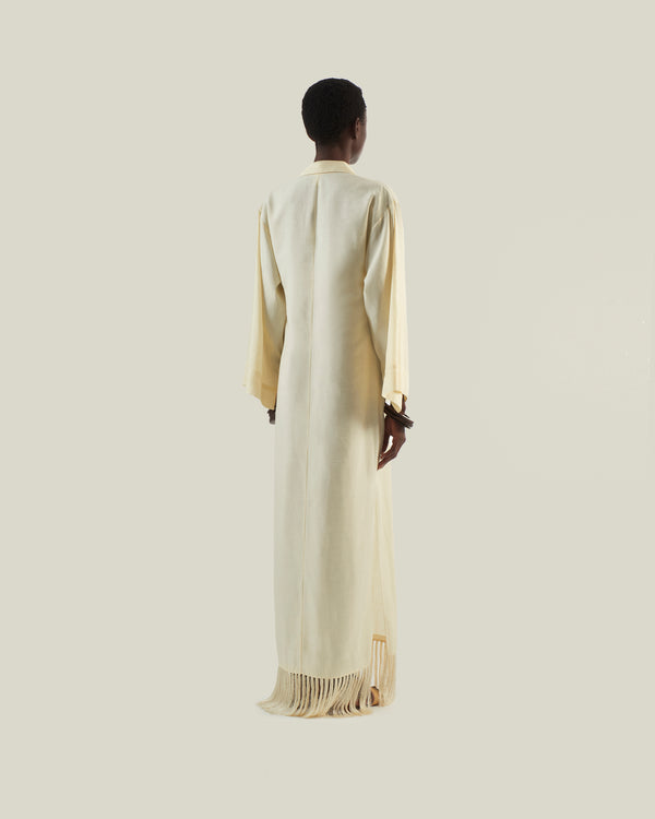 Taller Marmo Bordighera Dress In Ivory