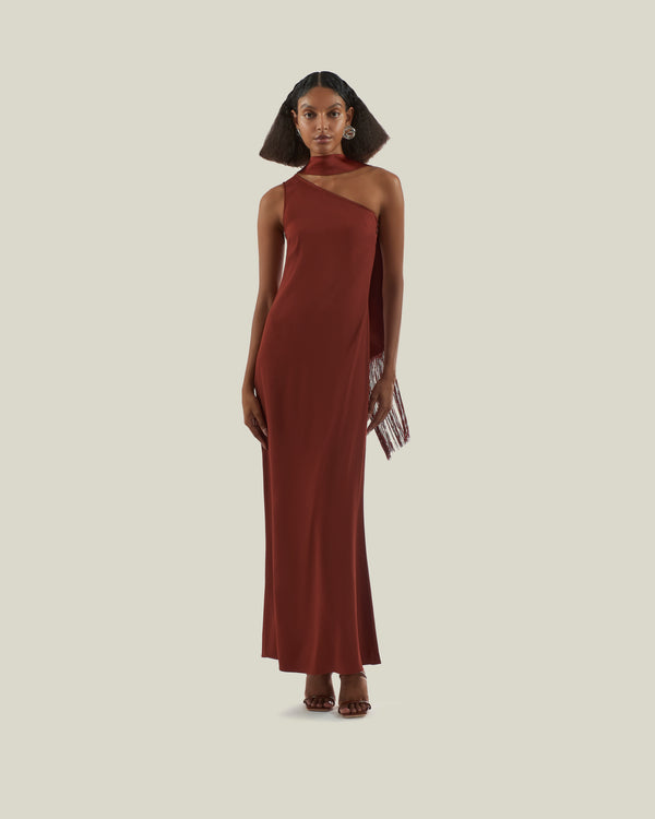 taller marmo Caroline Dress in Canyon