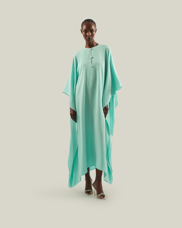 Taller Marmo Carthage Kaftan In Acqua