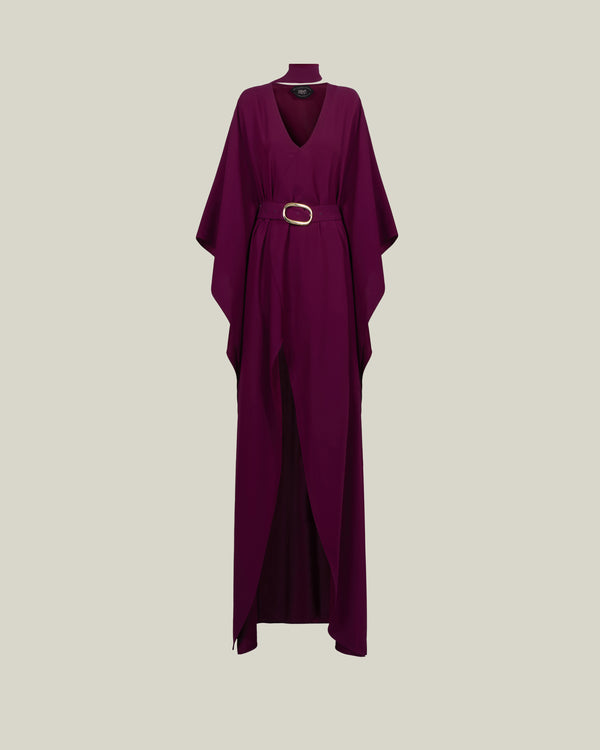 Taller Marmo Cassandra Kaftan In Plum