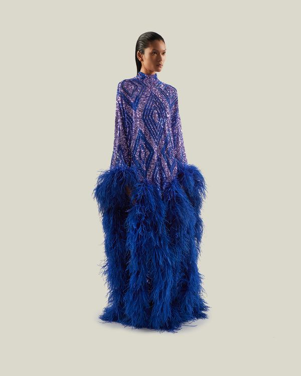 Taller Marmo Casta Diva Follies In Royal Blue