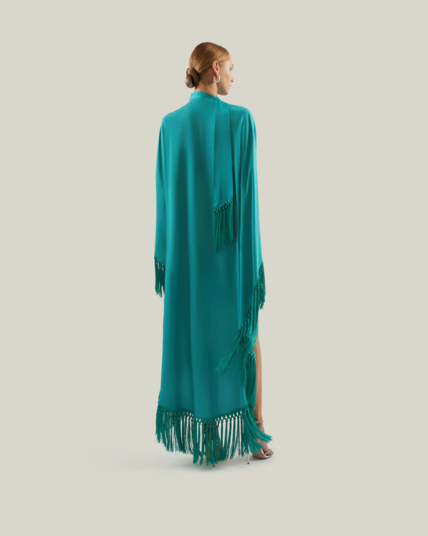 Taller Marmo Cecil Kaftan In Turquoise