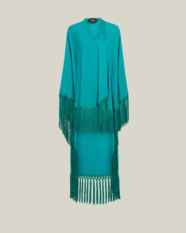 Taller Marmo Cecil Kaftan In Turquoise