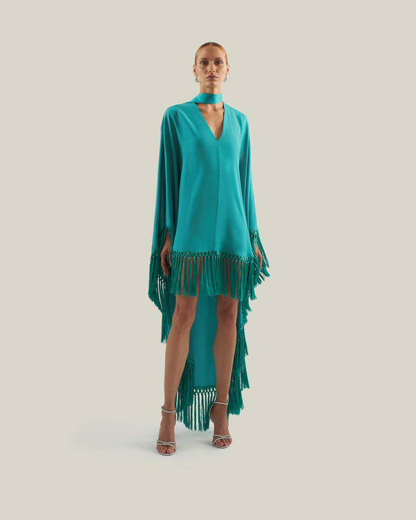 Taller Marmo Cecil Kaftan In Turquoise