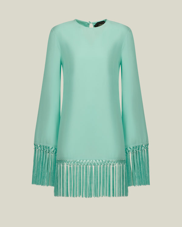 Taller Marmo Claudia Dress In Acqua