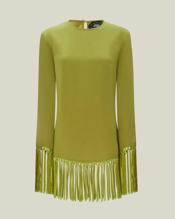 Taller Marmo Claudia Dress In Citron