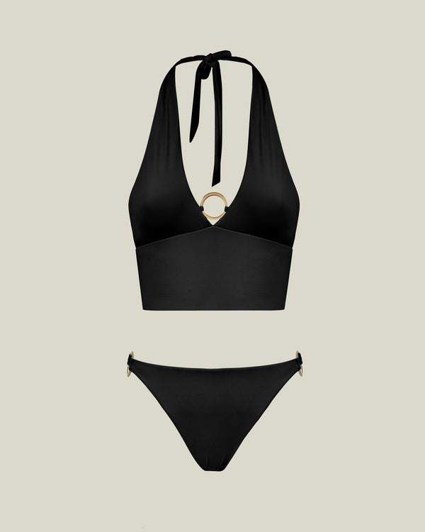 Taller Marmo Crocodile Swimsuit In Black