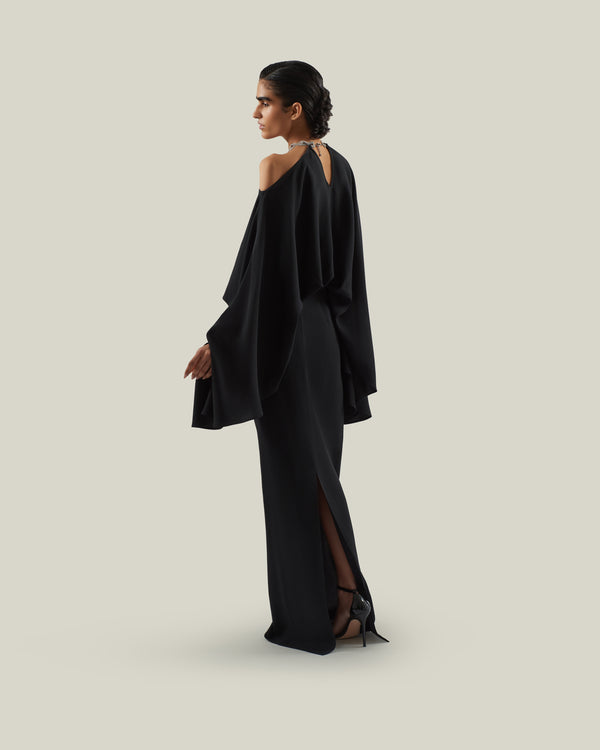 Taller Marmo Cyclades Crystal Dress In Black