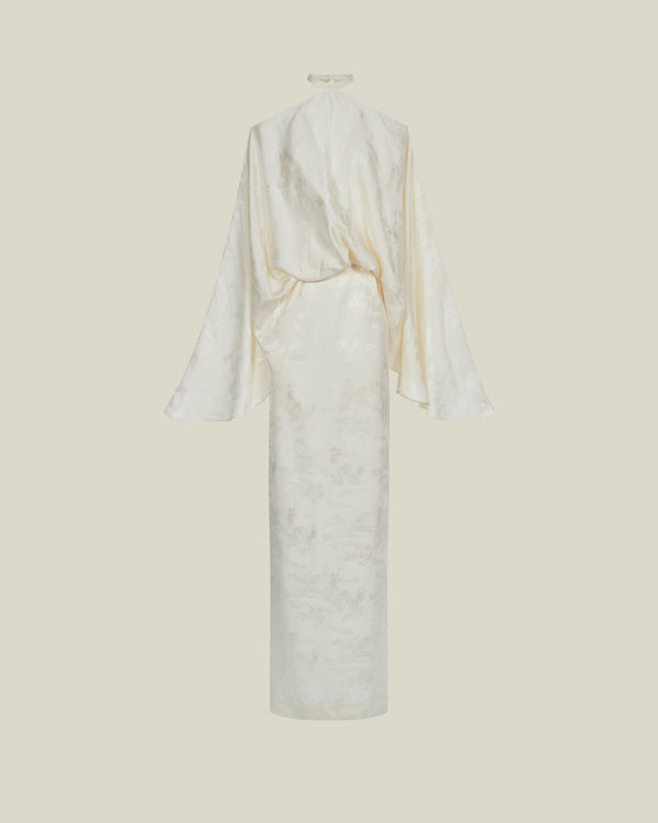 Taller Marmo Cyclades Toile Dress In Latte