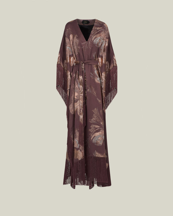 Taller Marmo Dawn Royale Kaftan In Mauve