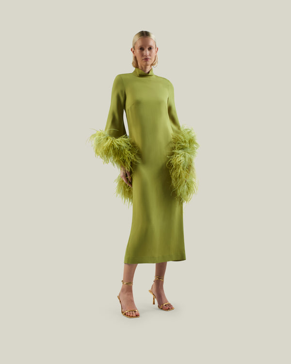 Taller Marmo Del Rio Dress In Citron