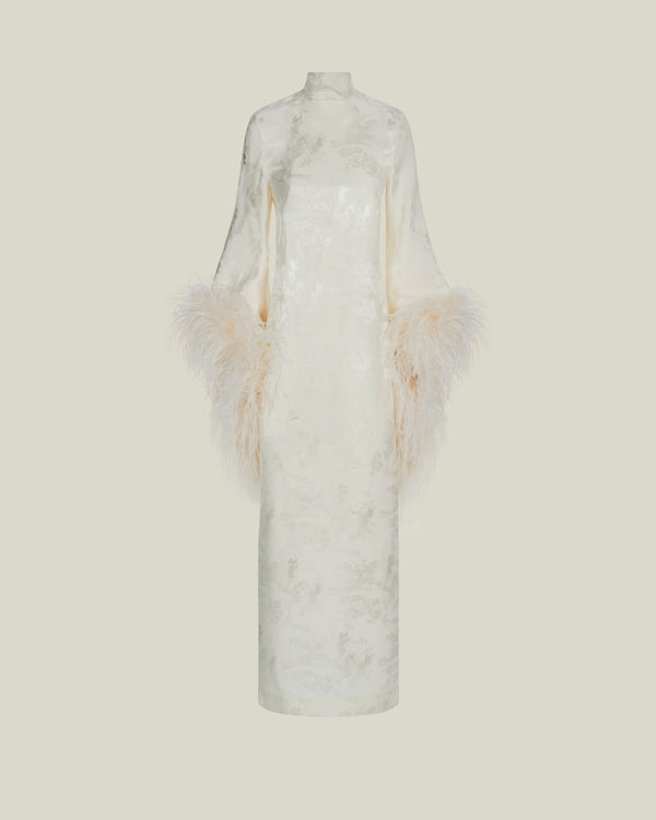 Taller Marmo Del Rio Toile Dress In Latte