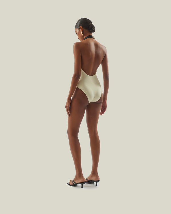 Taller Marmo Dionysus Swimsuit In Ivory