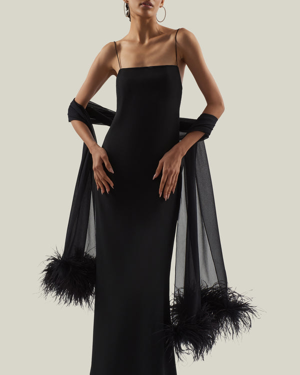 Taller Marmo Dita Spirito Stole In Black