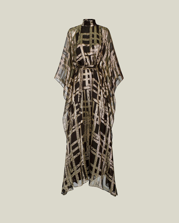 Taller Marmo Enigma Kaftan In Black