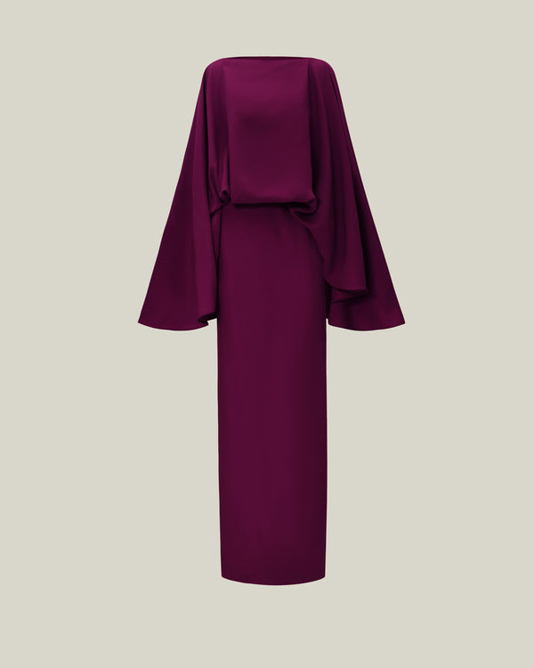 Taller Marmo Eolia Dress In Plum
