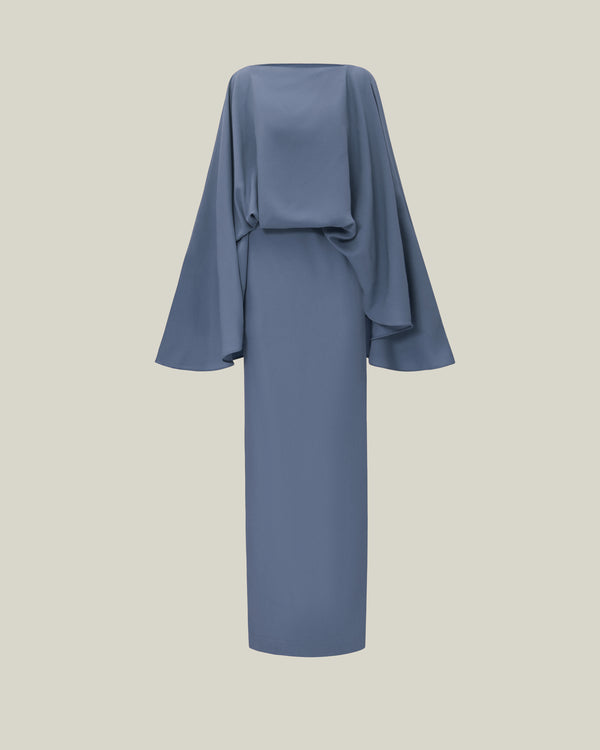 Taller Marmo Eolia Dress In Smoke Blue