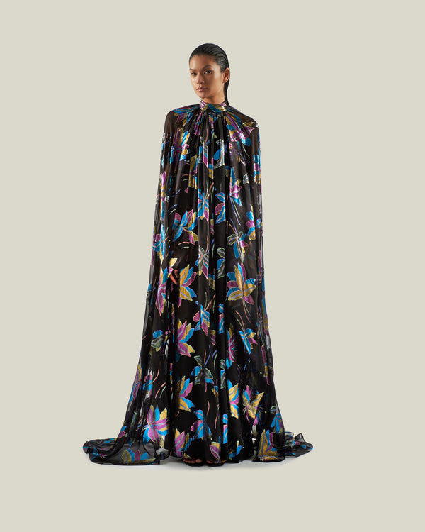 Taller Marmo Eterea Disco Gown In Black